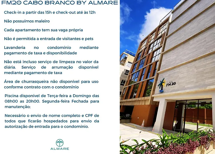 Flat Fm20 Cabo Branco Loft 2 - By Almare